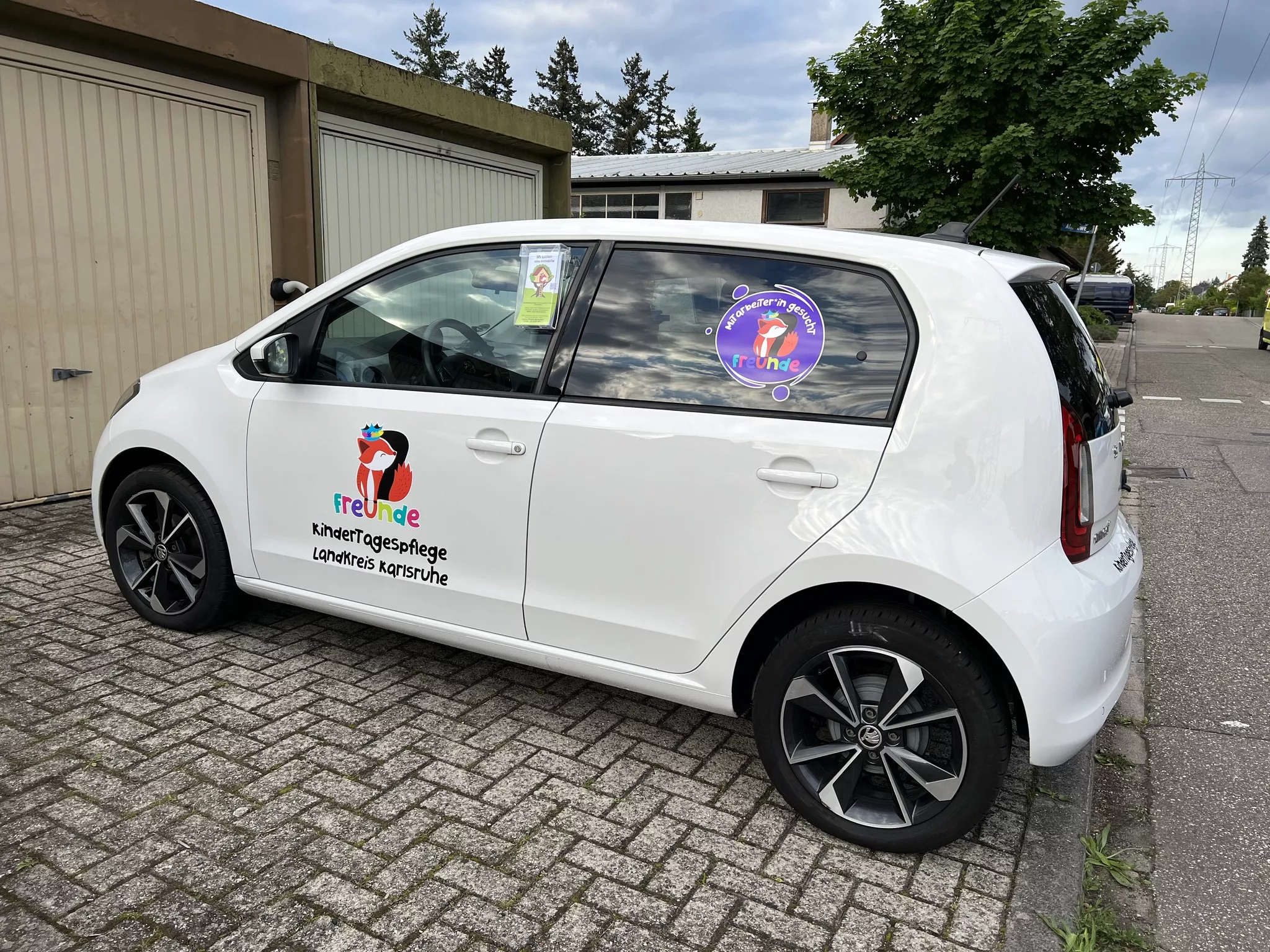 Auto einer Kindertagespflege