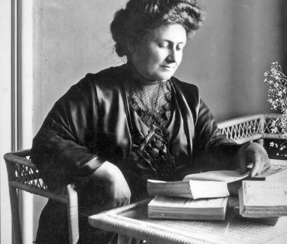 Foto von Maria Montessori 1913